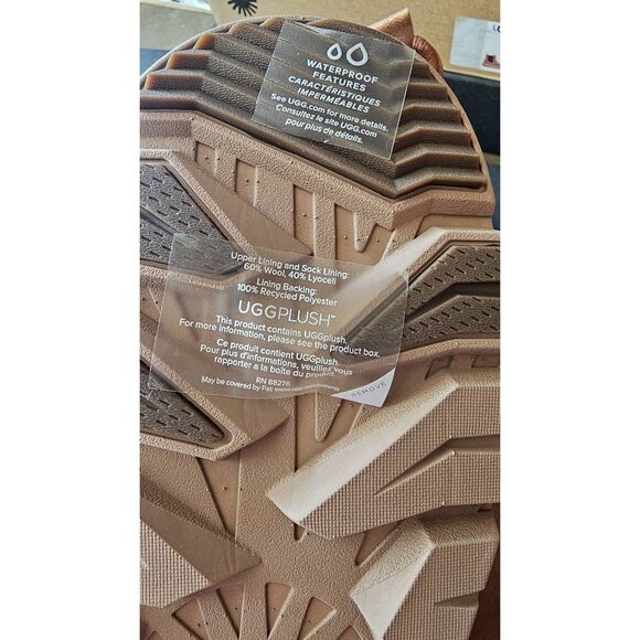 UGG Men's Burleigh Chelsea Boot, Chestnut, 11.5 Brand new with box. 100% AUTHENT - Picture 8 of 11